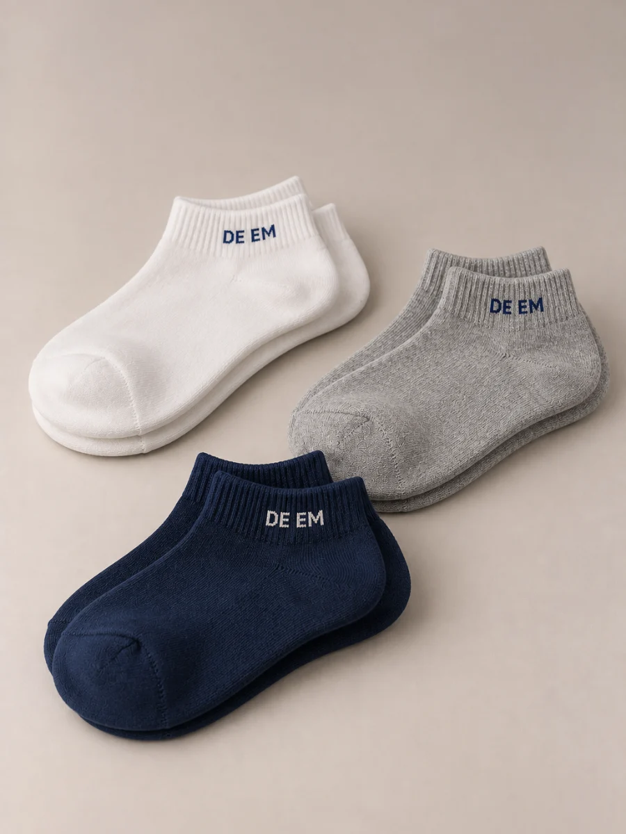 Set 3 đôi tất cổ ngắn Đế Êm