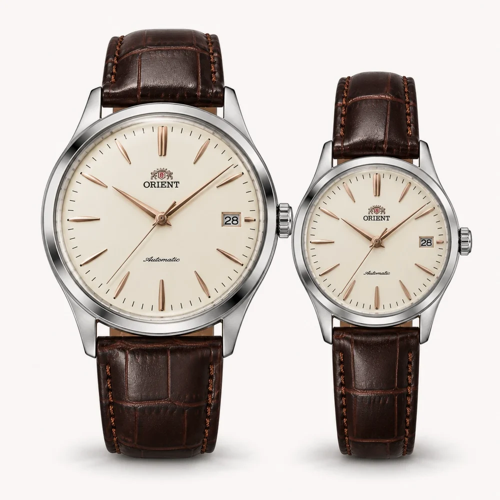Đồng hồ đôi Orient Bambino cơ tự động